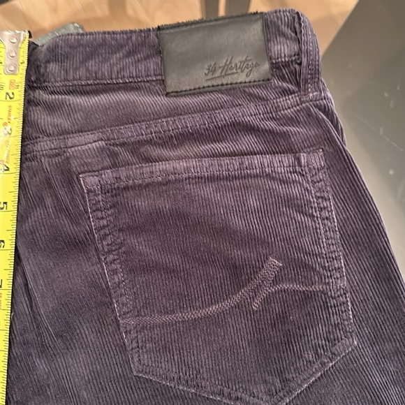 Men’s Iron Grey Corduroy five pocket pants by 34 Heritage Charsisma cut - Picture 6 of 6